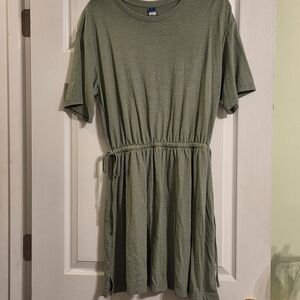 Casual Green Dress